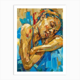 Sleeping Woman Art Print