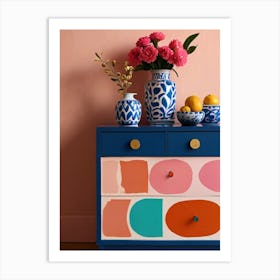 Painted Dresser Art Print