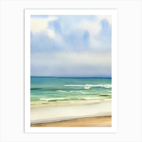 Myrtle Beach 4, South Carolina Watercolour Art Print