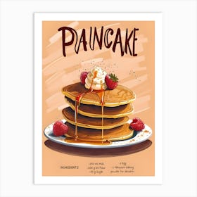 Pancake Art Print