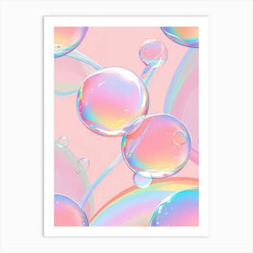 Soap Bubbles 1 Art Print