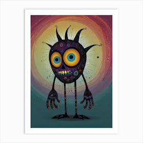 Monster Art Art Print