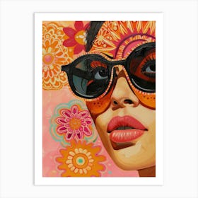 'Sunshine Girl' 3 Art Print