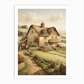 Country Cottage 21 Art Print