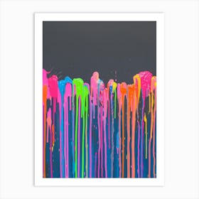 Dripping Paint 3 Art Print