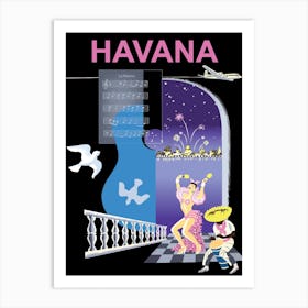 Havana, Dancing Nights Art Print