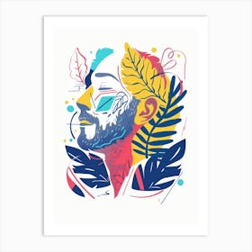 Portrait Of A Man 56 Art Print