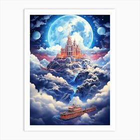 Castle In The Sky 13 Art Print