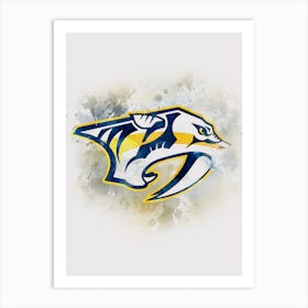 Nashville Predators Art Print