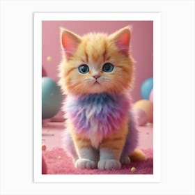 Kitty Cat 1 Art Print