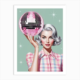 Disco Ball 28 Art Print