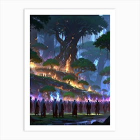 Lord Of The Rings 17 Art Print