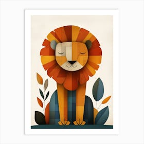 Lion poster 1 Art Print