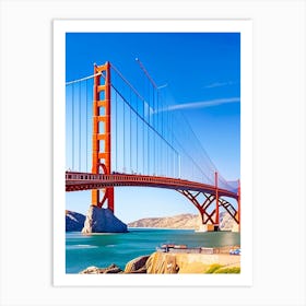 San Francisco Golden Gate Bridge 1  Photography Art Print