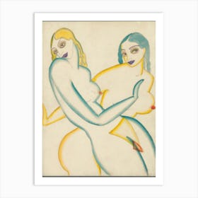 Two Nudes Art Print