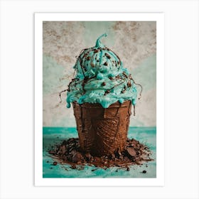 Ice Cream Cone 67 Art Print