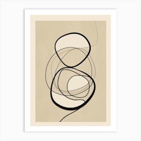 Abstract Line 4 Art Print