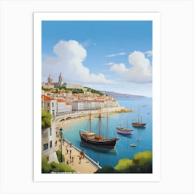 Port Of Lisbon.3 Art Print