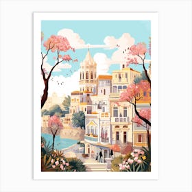 Alexandria Egypt 2 Illustration Art Print