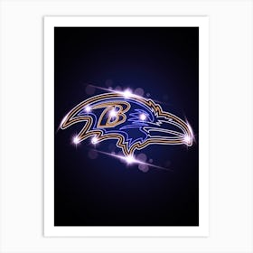 Baltimore Ravens 1 Art Print