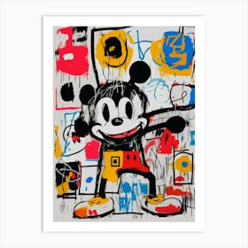 Mouse abstract Art Print