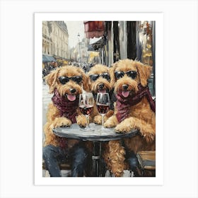 Sophisticated Terriers 9 Art Print