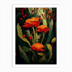 Poppies 27 Art Print