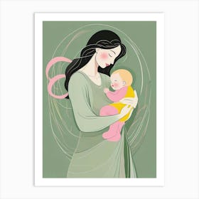 Motherhood Art Print (1) Art Print