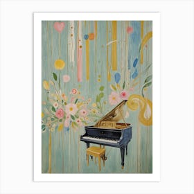 Grand Piano Art Print