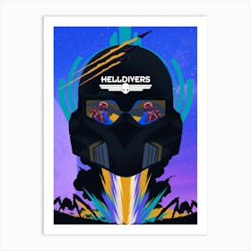 Helldivers 2 Art Print