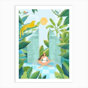 Jungle Zen Art Print