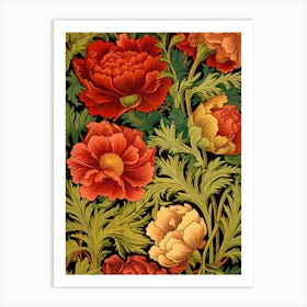 Carnations 7 Art Print