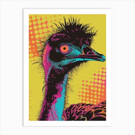 Ostrich Art Print