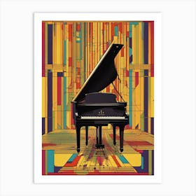 Grand Piano Print Art Print