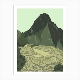 Machu Picchu, Peru Art Print