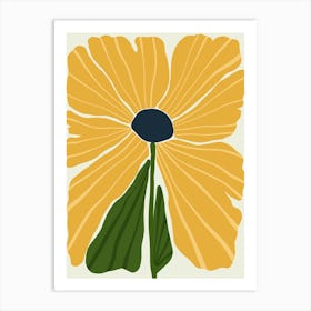 Yellow Daisy 1 Art Print