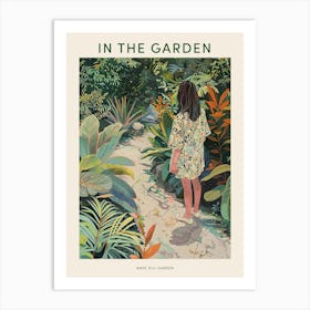 In The Garden Poster Wave Hill Garden Usa 3 Art Print