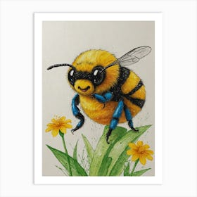 Beee! 2 Art Print