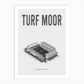 Turf Moor Burnley Fc Stadium Art Print