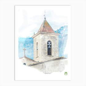 Bell Tower In Catalonia 20220102 230rt1ppub Art Print