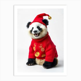 Chinese New Year Panda Art Print