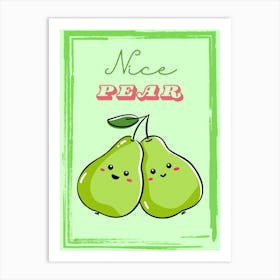 Nice Pear Art Print