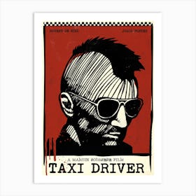 Taxi Driver Movie Art Print