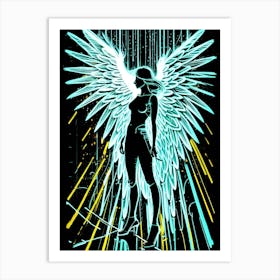 Angel Wings 7 Art Print