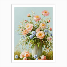 Flowers In A Vase 1 Art Print