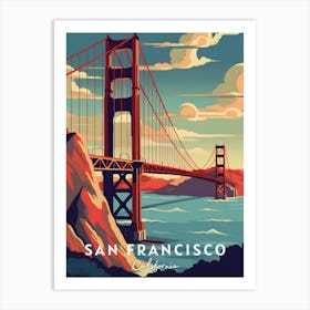 San Francisco Travel Landscape Art Print