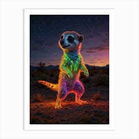 Meerkat 15 Art Print