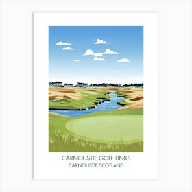 Carnoustie Golf Links (Championship Course)   Carnoustie Scotland 1 Art Print