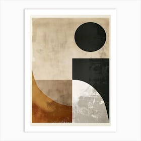 Textural Whispers Minimalist Style Art Print