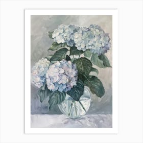 A World Of Flowers Hydrangea 2 Painting Art Print